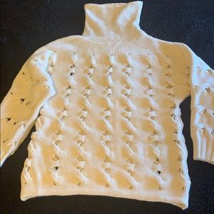 Cream sweater